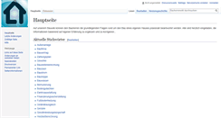 Desktop Screenshot of bauherrenwiki.de